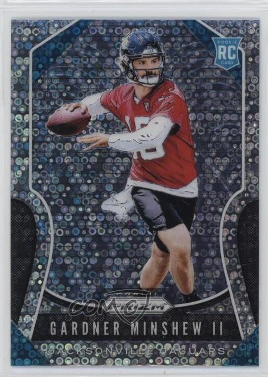 2019 Panini Prizm Rookies Disco Prizm Gardner Minshew II #322 19b4