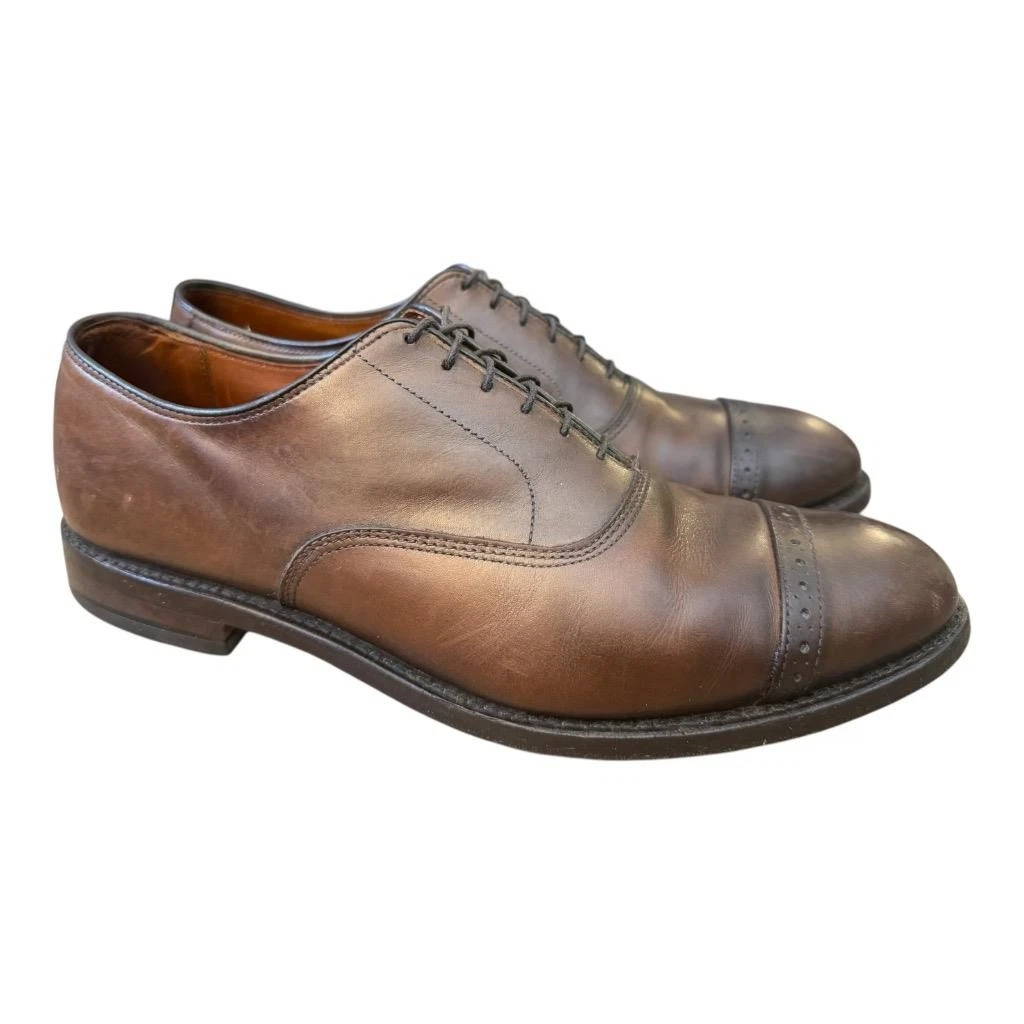 EUC Allen Edmonds Brown Cap Toe Derby “Becker”  12 Allen Edmonds | Shoes | Allen Edmonds Becker Mens Cap Toe  main image 4