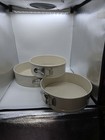 Springform Pan Set 8/9/10 White With Gold Speckles New Condition