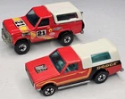 Hot Wheels Blackwall Lot Of 2 Ford Bronco & Dodge Hi Raker Truck Vintage