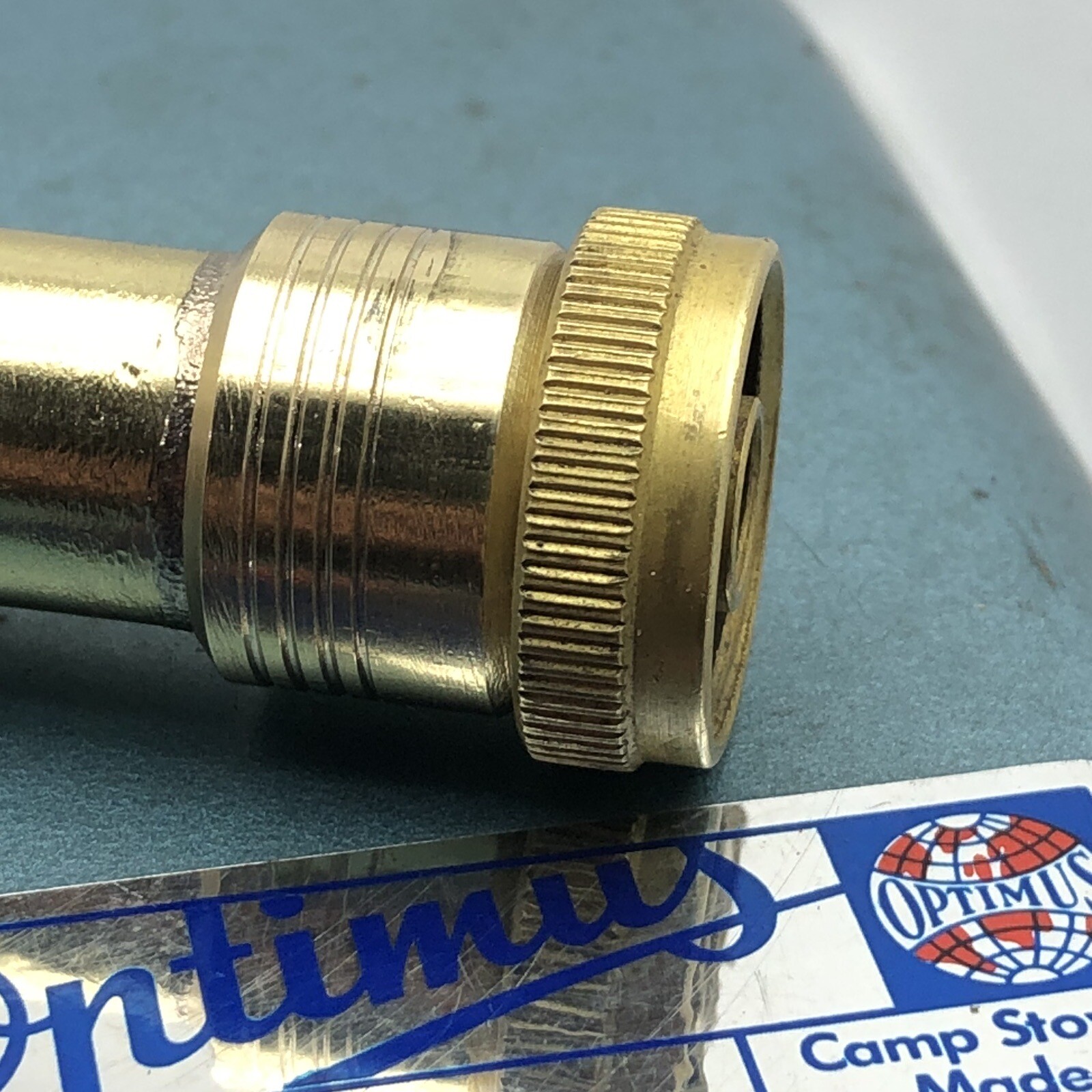 Optimus Stove Brass Mini Pump Short  8R 99 199 111 Svea 123