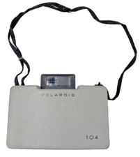 Polaroid Automatic 104 Land Camera With User Manual and Neck Strap Untested