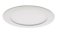 NDR RZR-600-WH, 6" CCT Ultra Thin Recessed LED Downlight, White, 3 pack - New