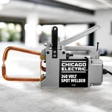 Spot Welder 3/16" Metal Stud Welding Machine 240V Electrodes with Tongs & Tips