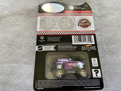 ミニカー Hot Wheels RLC VW Rockster Red Line 2023 Hot Wheels Red Line Club RLC Exclusive Volkswagen T1