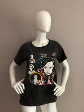 Junk Food Womens Graphic Logo Cotton Culture Club 1983 Tour T-Shirt Size S