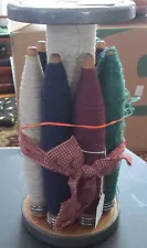 VINTAGE INDUSTRIAL THREAD SPOOL SPINDLE BOBBIN 1960'S