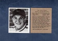 #86 MIKE TRESH, Chicago White Sox ~ 1947 Bowman HRT/RES | pre-EPSCC promo card