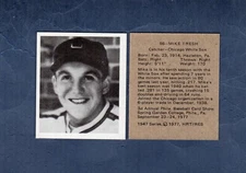 #86 MIKE TRESH, Chicago White Sox ~ 1947 Bowman HRT/RES | pre-EPSCC promo card