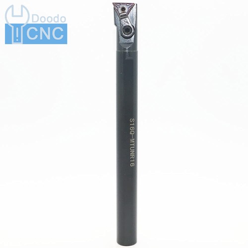 93° S16Q-MTUNR16 16mm×180mm CNC Internal Turning Tool Holder + 1Pcs TNMG160404 - Picture 5 of 7