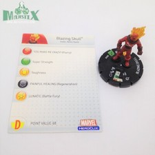 Heroclix - Blazing Skull 018 - Avengers - Uncommon W/ Card