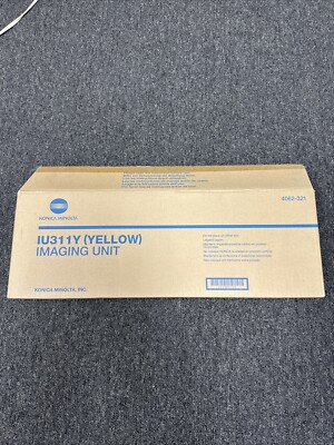 Genuine Konica Minolta IU210Y 4062-301 Yellow Imaging Unit New Free Shipping