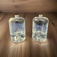 Refillable Reed Diffuser Mini Clear Glass Bottle - Essential Oils Spa - 2 Pack