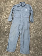 Vintage 30s 40s HBT Herringbone Sears Hercules Denim Jean Work Chore Overalls M