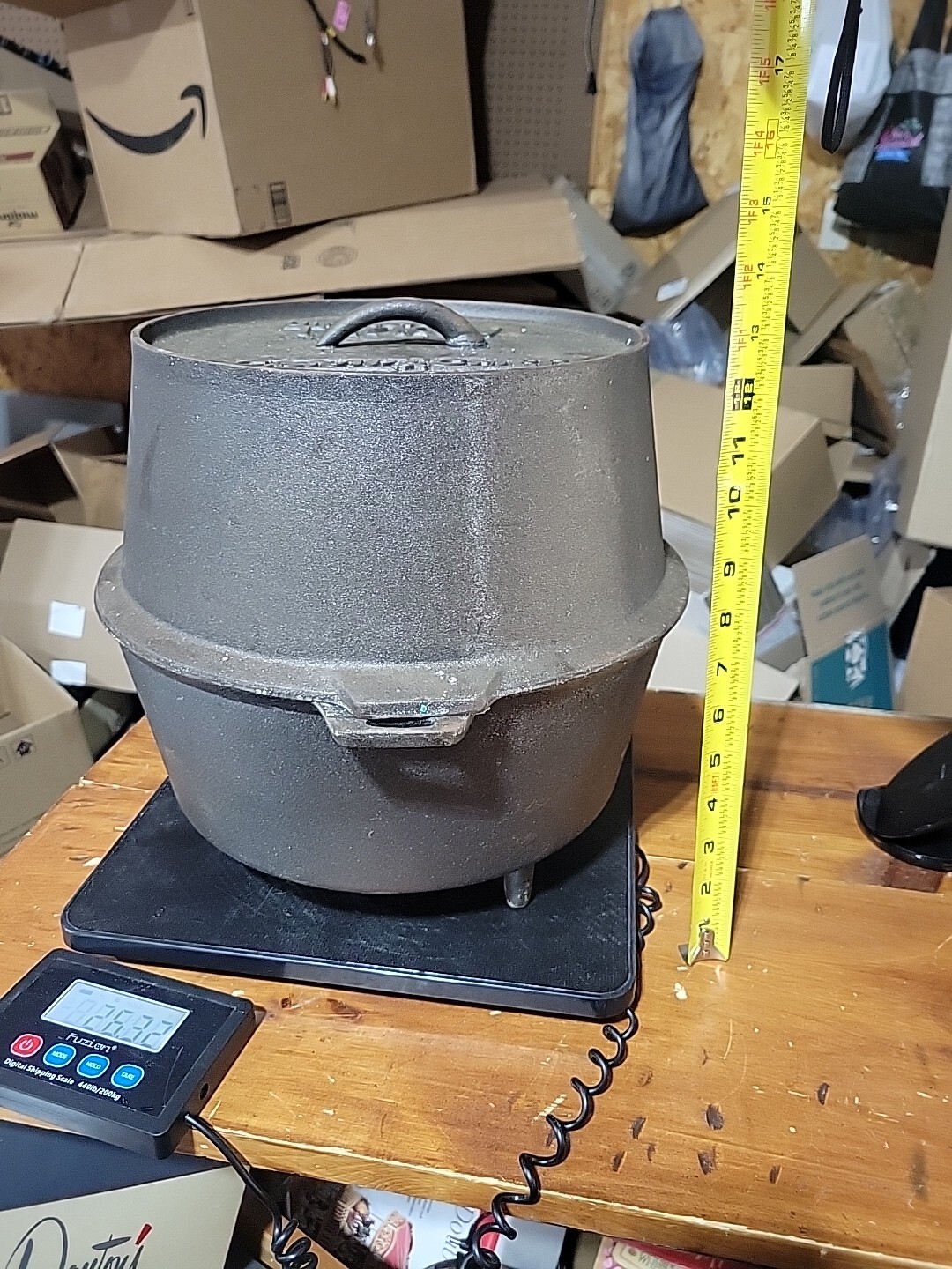 Camp Chef Cast Iron Dutch Oven Ultimate Turkey Roaster Smoker 13" eBay