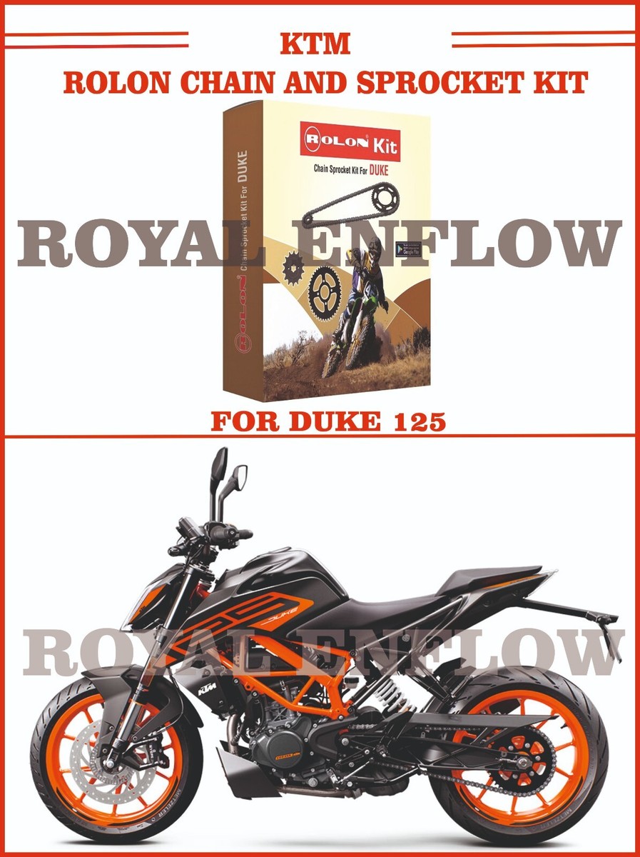 KTM Rolon Chain And Sprocket Kit for Duke 125