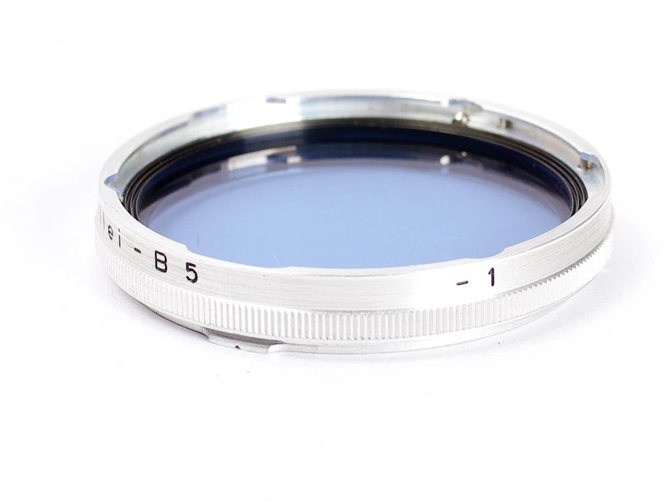 Rollei B-5 RIII -1 Blue Color Conversion Filter B5 WIFUB Bay 3 Bayonett 3 No. - Image 4 of 4