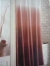 Threshold Ombre Warm Fabric Shower Curtain 72" x 72" NIP