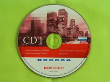 CD NAVIGATION BECKER TRAFFIC PRO DTM HIGHSPEED 4.0 SKANDINAVIEN MERCEDES BMW VW