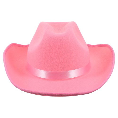 Cappello da cowboy in stile occidentale Cappello rosa Cowgirl Cowgirl  Copricapo | eBay