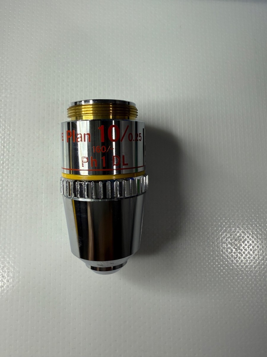 Nikon E Plan 10X/0.25 160/- Ph 1 DL microscope objective