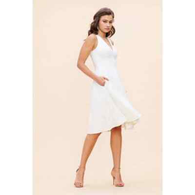 Dress The Population Catalina Dress - White - S Dress The Population Catalina Dress - White - S