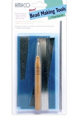 AMACO Bead Making Tools 7 Piece Tool Set Brand NEW! Sealed! Fast Shipping!