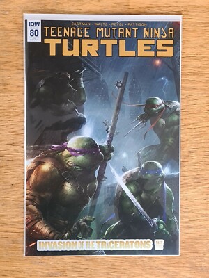 Teenage Mutant Ninja Turtles #80 - Francesco Mattina Variant Cover - IDW Comics