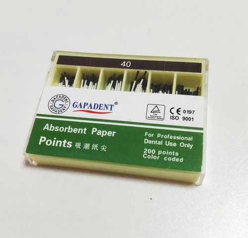 200 Pieces Dental Gutta Percha Absorbent Paper Points 200pcs/pack - Picture 12 of 13