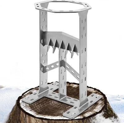 Firewood Kindling Splitter Manual Log Wedge Stainless Steel Welded SOLID NEW