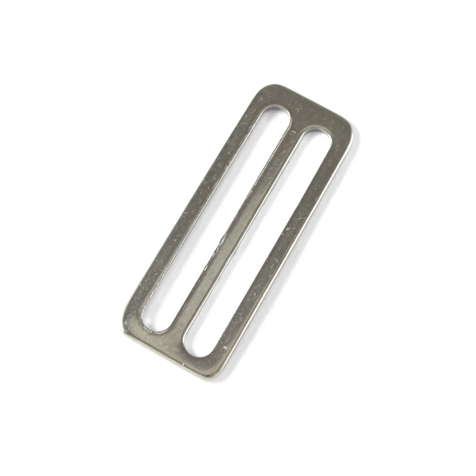 M-TEILE-STORE 5 Schiebeschnallen für 50mm Gurtband, Schnalle Edelstahl A4