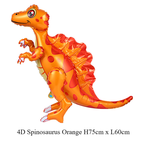 Jungle Dinosaur Balloon Foil 3D &4D Dino Balloons Birthday Decoration Supplies - Picture 17 of 37