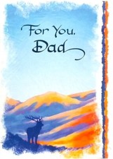 For You Dad - Lovely Sentimental Verses Greeting Card by Blue Mountain Arts