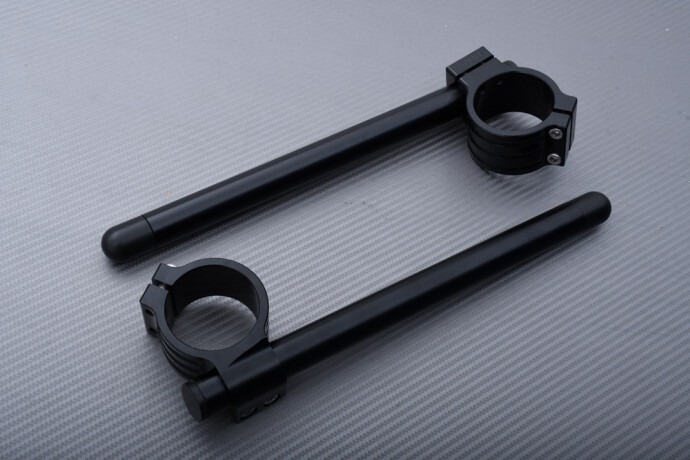 Demi-guidons noirs 51mm pour SUZUKI GSXR 1100 GSX-R de 1990 à 1992