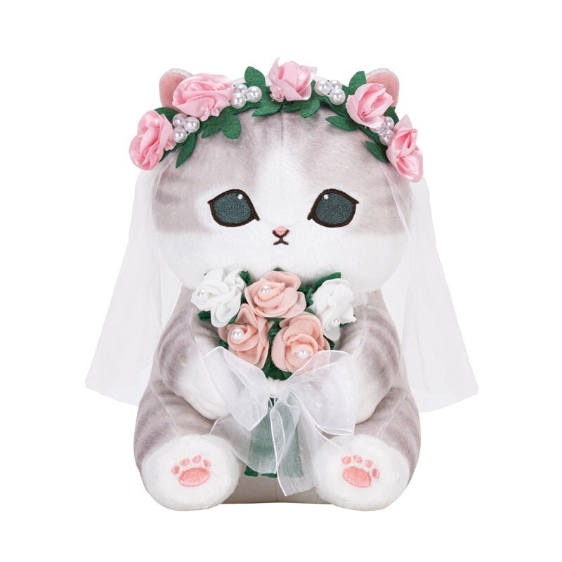 Mofusand Cat Wedding Pair Plush Toys (Bride and Groom