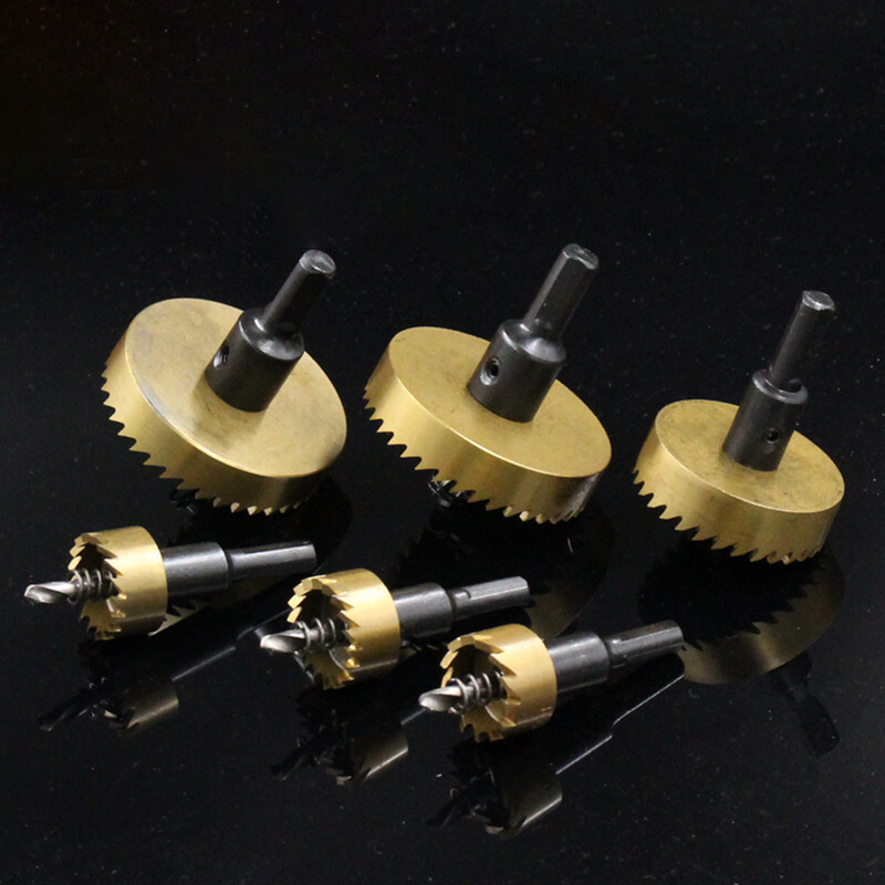 12mm-60mm HSS Hole Saw Drill Bit Titanium Metal Alloy Cutter for Stainless Steel