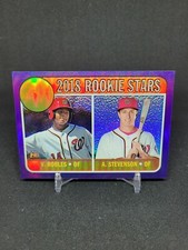 2018 Topps Heritage Chrome Nationals Rookie Stars RC HOT BOX REFRACTOR THC-284