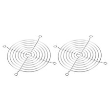 2pcs 120mm Fan Finger Grill 304 Stainless Steel Grill Protector Guard Fan Cover