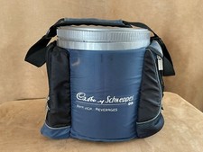 Cadbury Schweppes vintage round cooler strap round advertising logo drink can
