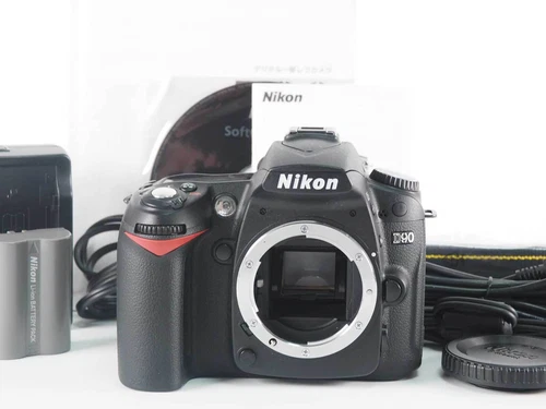 Nikon D90 12.3MP DSLR Black Digital Camera Body 3605 Shots [Near Mint] #Z4884A