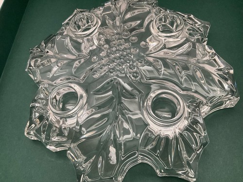 NEW in box Waterford Marquis Crystal 8-3/4" Advent Wreath Candleholder Christmas - Picture 6 of 10