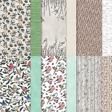 Stampin Up NESTS OF WINTER (24) Sheets 6x6 Designer Series Paper NEW DSP!