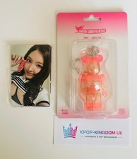 TWICE x BE@RBRICK Keyring - Limited Edition 100% + 9 POB Photocard Set UK Stock