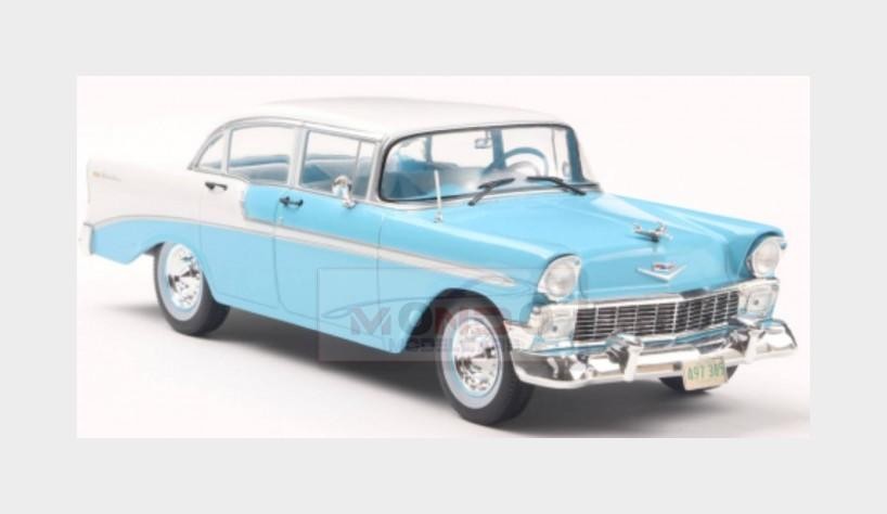 1:24 WHITEBOX Chevrolet Bel Air Hard-Top 1956 Light Blue