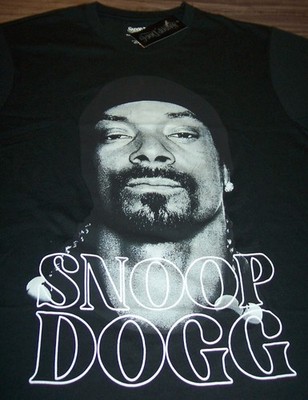 SNOOP DOGG Death Row Records T-Shirt MENS LARGE RAP HIPHOP NEW w/ TAG Black
