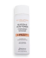 Image of Revolution Skincare 2.5% Glycolic Acid Toner with Ginseng & Aloe Vera 200ml