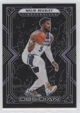 2021-22 Panini Obsidian Electric Etch Purple /99 Malik Beasley #127 09j5