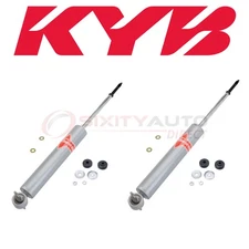 2 pc KYB Rear Shock Absorber for 1986-1987 Mercedes-Benz 300SDL - Spring uh
