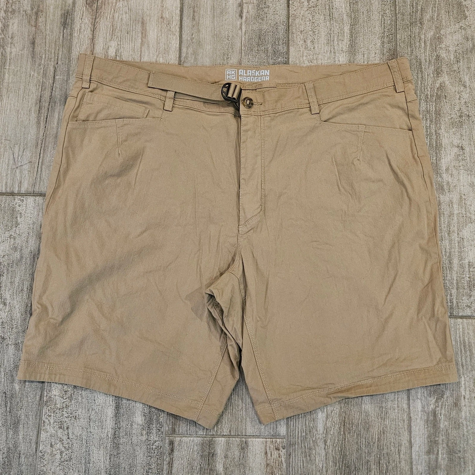 Alaskan Hardgear Men’s Shorts Size 44 Khaki Stretch Work Utility Outdoor Hiking