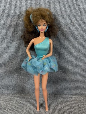 Vintage 1989 Style Magic Whitney Barbie Doll 1546 Steffie Face Blue Dress RARE